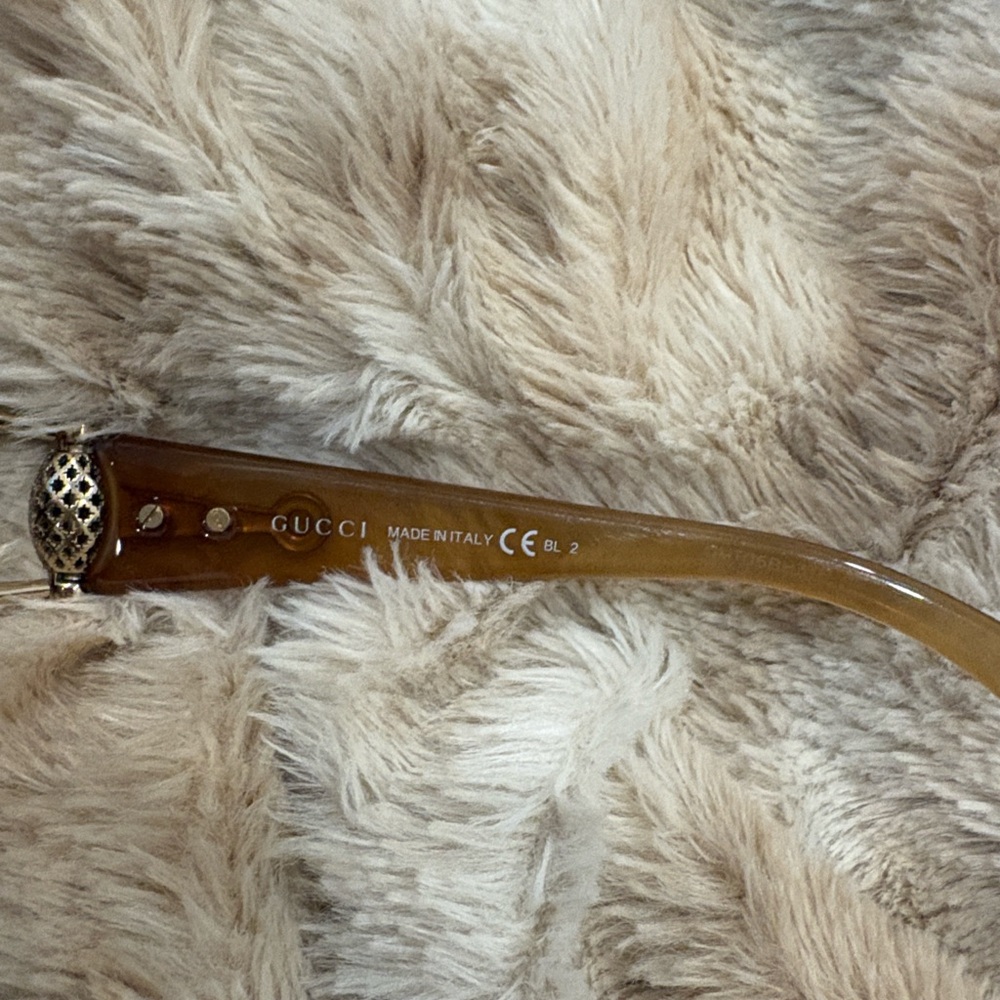 Gucci Tortoiseshell-Effect Oversized Frame Sungla… - image 4